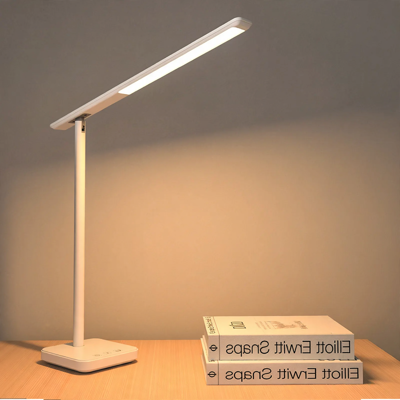 Faltbare Vollspektrum-Schreibtischlampe, dimmbar