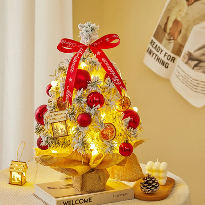 Mini-Weihnachtsbaum mit Beflockung, 45-90 cm