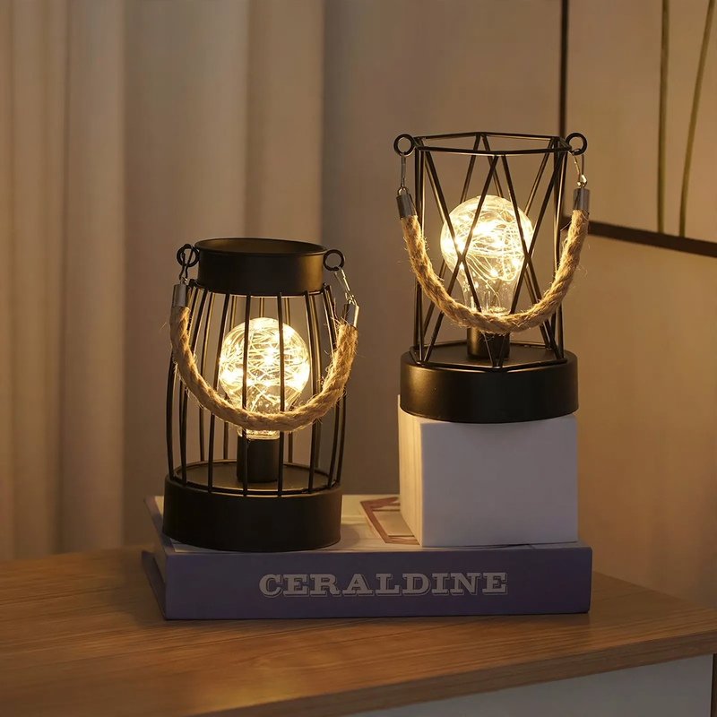 Dekorative LED-Lichtobjekte aus Metall