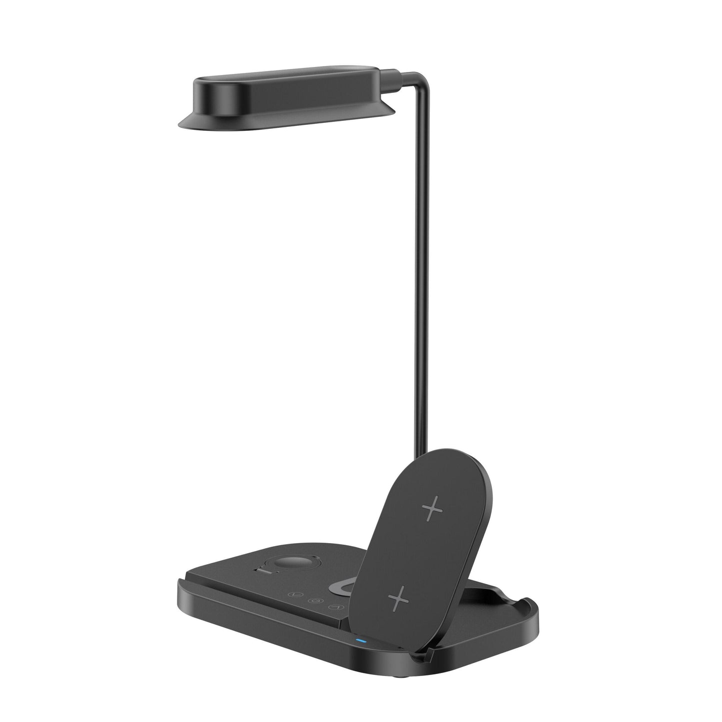 LED-Tischlampe mit Dimmer und kabellosem Ladegerät für Smartphones (4-in-1) | Brehn