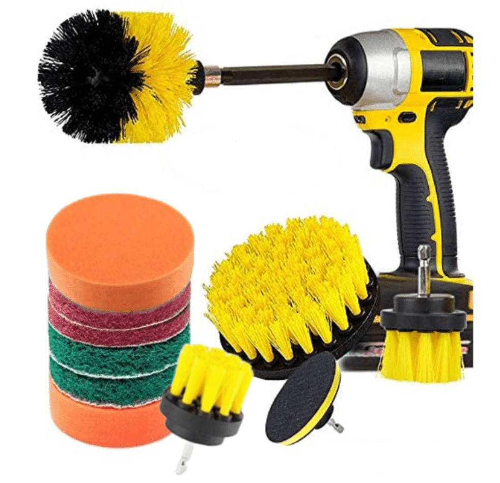 12-in-1-Reinigungsbürsten-Set für Bohrmaschine | Brehn