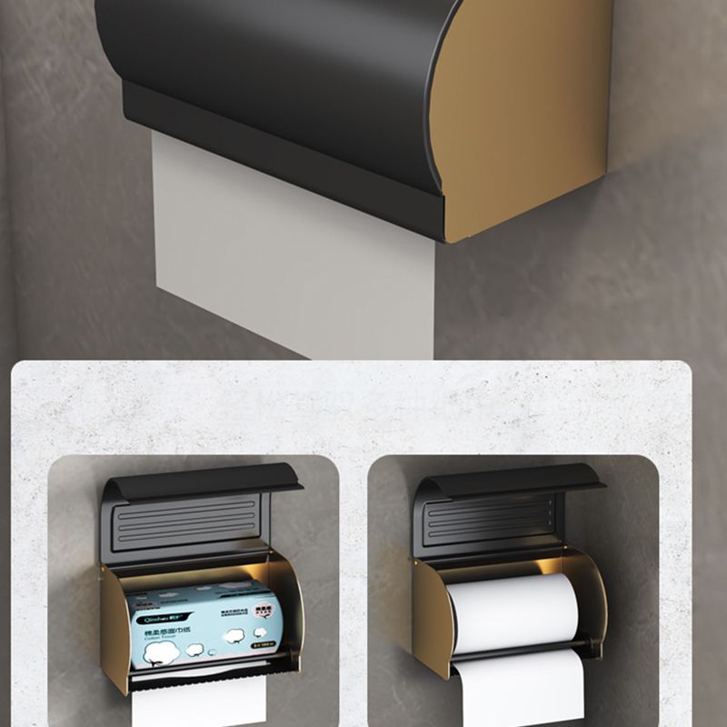 Schwarz & Messing Badezimmer Set Moderner Stil Badezimmeraccessoires Als Einzelstück Oder Im Set