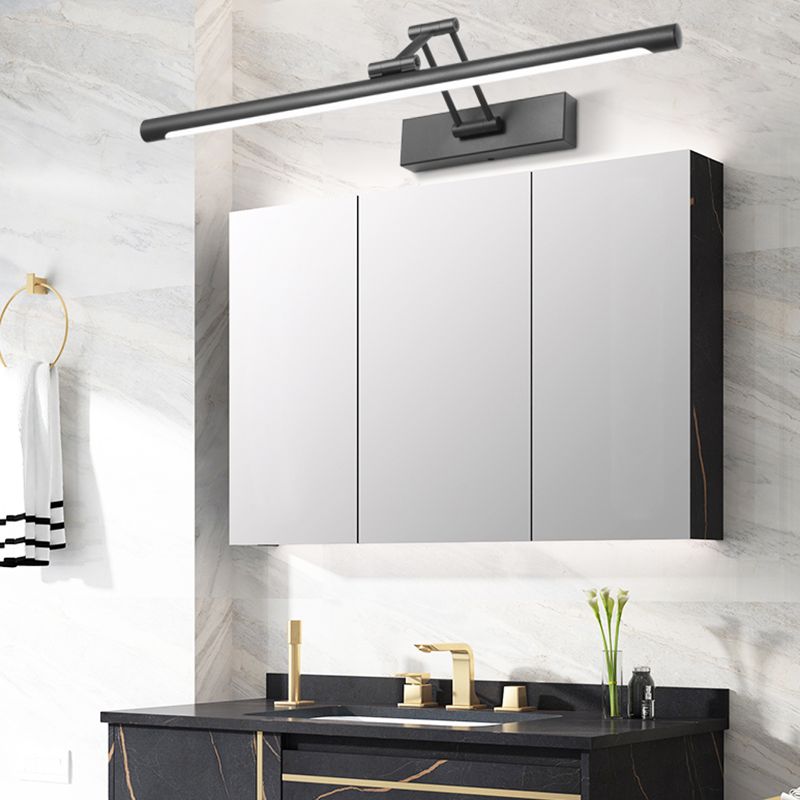 Minimalistische LED-Wandleuchte Schwarz/Weiß – Moderne Metalllampe für Badezimmer und Innenbereich | Brehn