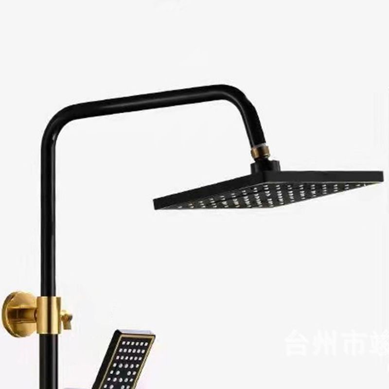 Modern verstellbarer Wasserfluss Duscharmaturen Duscharm Duschanlage an der Wand