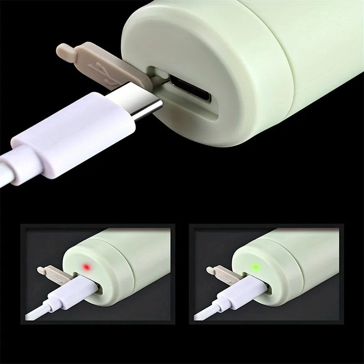 SnijGemak 4-in-1 Elektrischer Gemüseschneider – Wiederaufladbar & Mit Sammelbehälter | Brehn