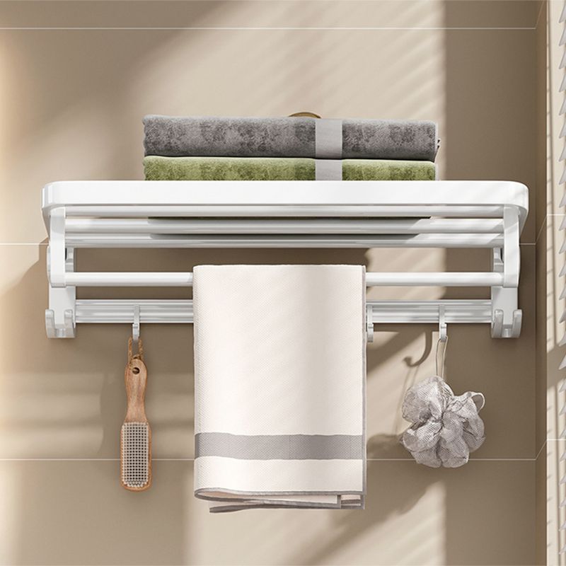 Modernes Badezimmerzubehör Set Handtuchstange Weiß Badregal Badezimmerzubehör Set