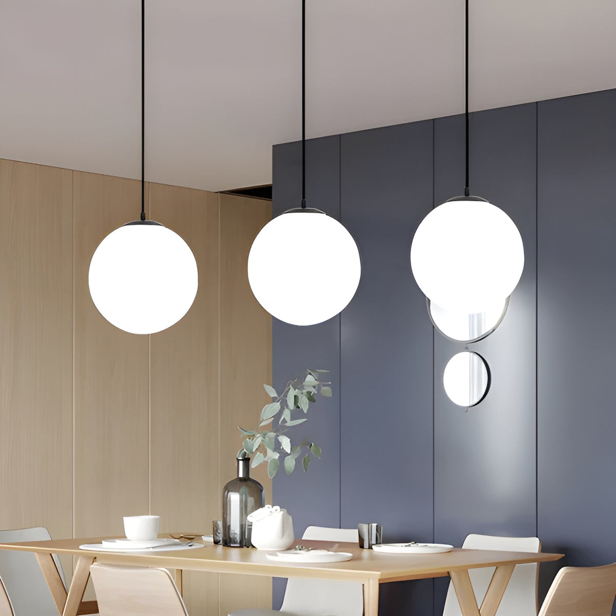 Metall-Pendelleuchte – Modernes Design | Perfekt für Esszimmer und Wohnzimmer