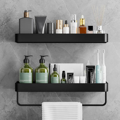 Zeitgenössisches Badezimmer Zubehör Hardware Set Aluminium Badezimmerregal