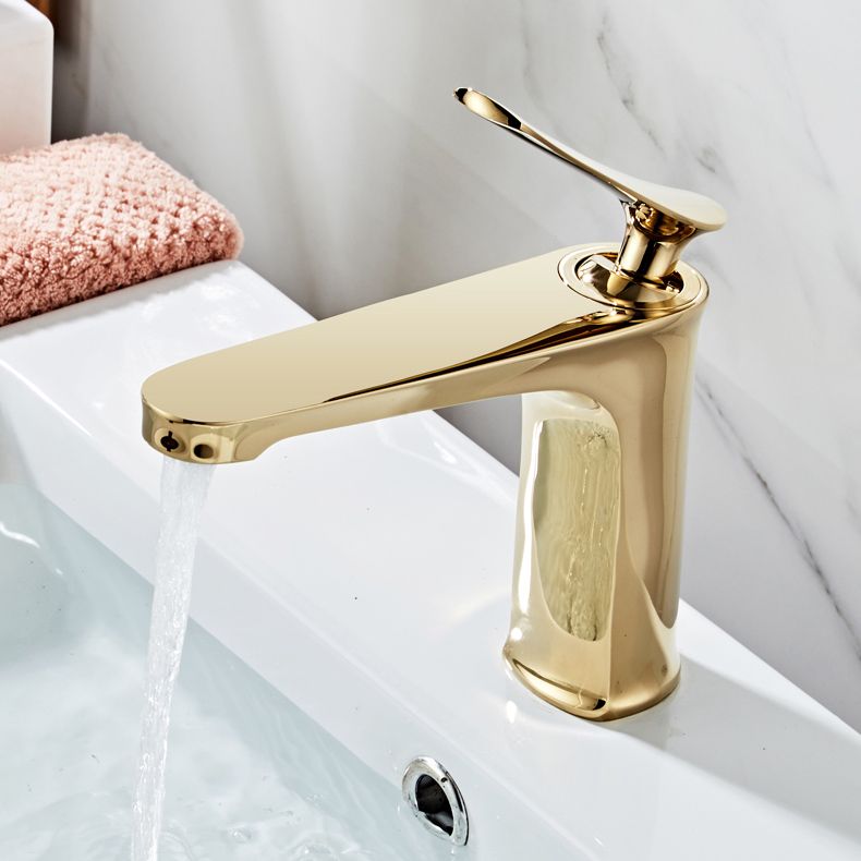 Luxus 1-Hand Waschbecken Badezimmer Wasserhahn Runder Messing Waschbecken Wasserhahn mit Wasser schlauch