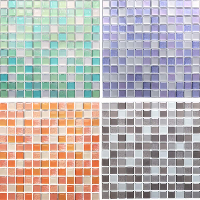 Kunststoff Peel & Stick Mosaikfliese Wasserfeste Peel & Stick Mosaikfliese mit quadratischer Form