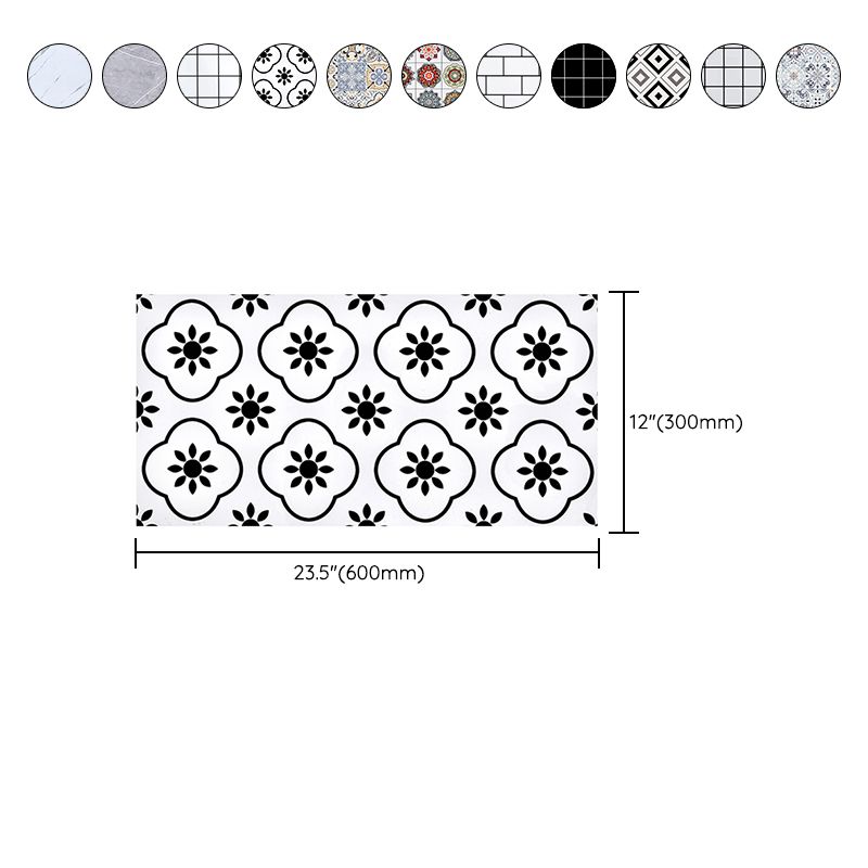 Moderne Badezimmer Peel and Stick Wandfliesen Einzelne Fliese Peel and Stick Wandfliese