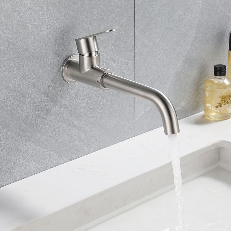 Moderner Stil Wandmontierter Einhebelmischbatterie Wasserhahn für das Badezimmer