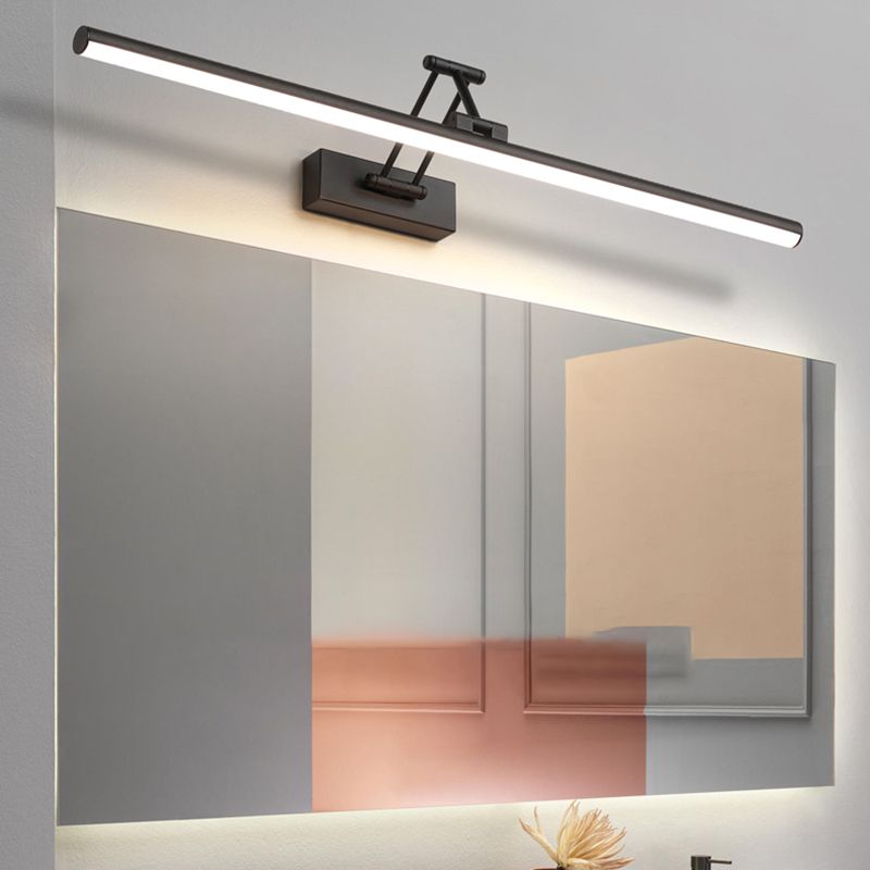 Minimalistische LED-Wandleuchte Schwarz/Weiß – Moderne Metalllampe für Badezimmer und Innenbereich | Brehn
