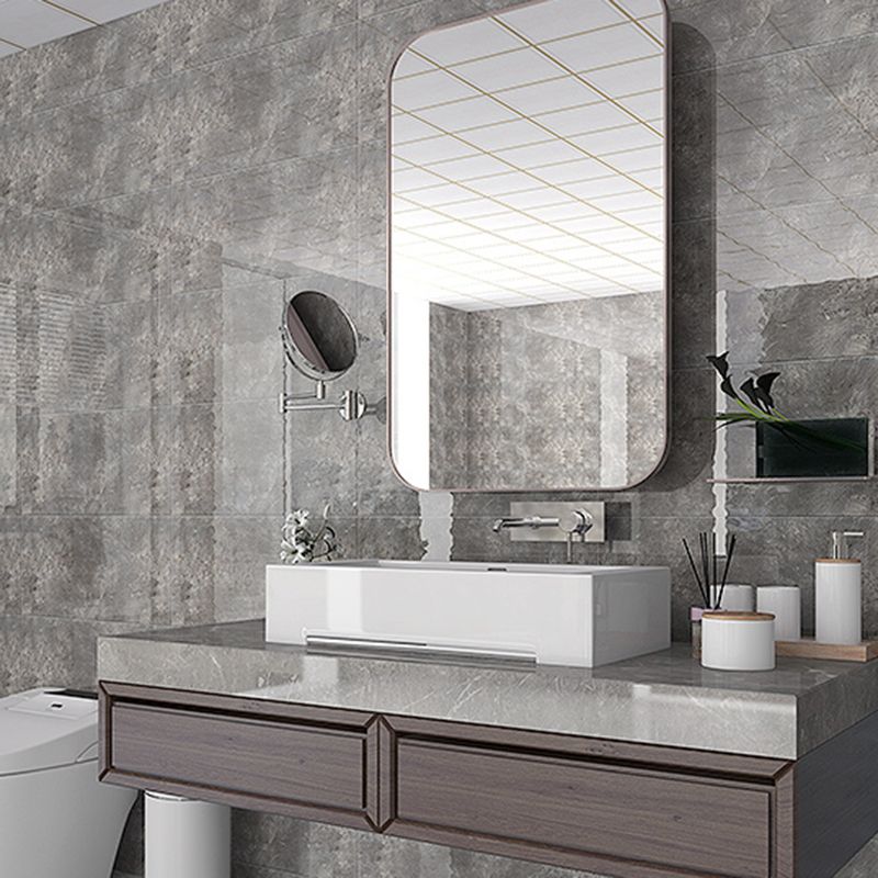 Einzeltile Peel and Stick Spritzschutz Moderner Stil Badezimmer Peel and Stick Spritzschutz