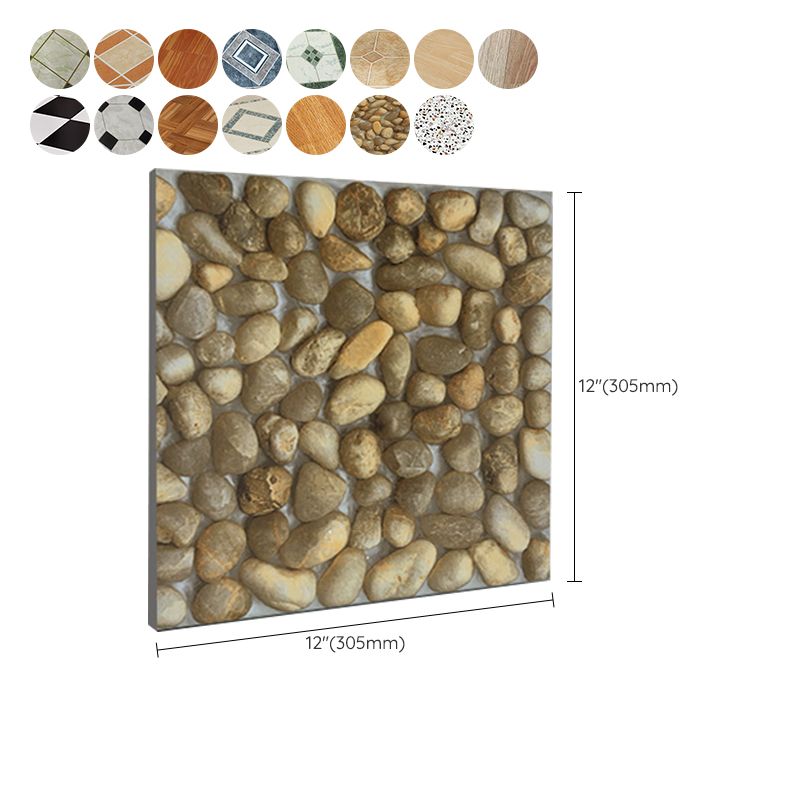 Peel and Stick PVC-Bodenmatte mit Diamantoptik