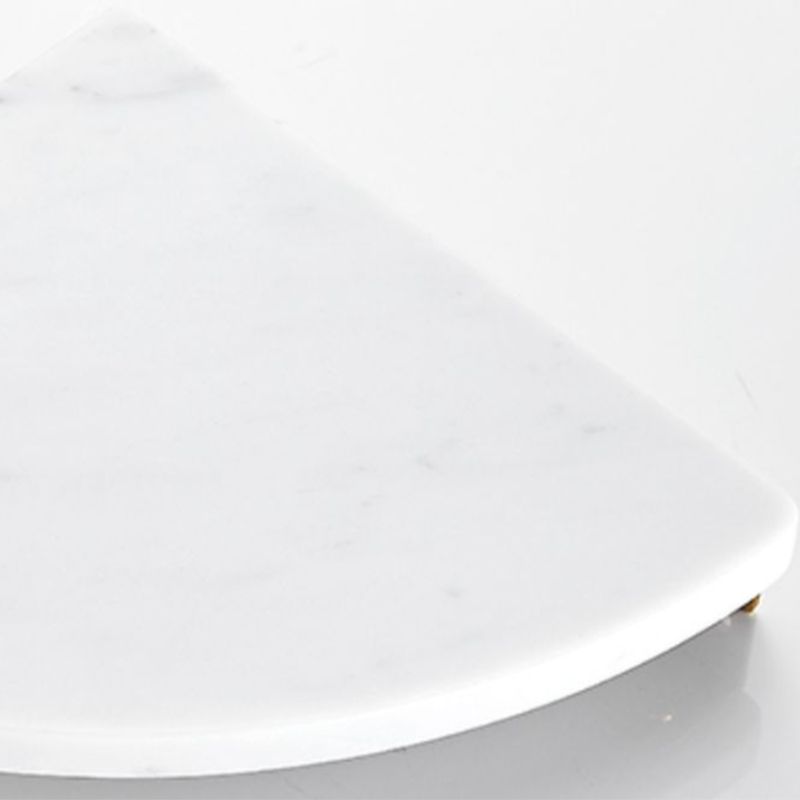 Gebürstetes Messing Badezimmer Zubehör Set Metall & Marmor Badezimmer Hardware Set mit Badewannenregal