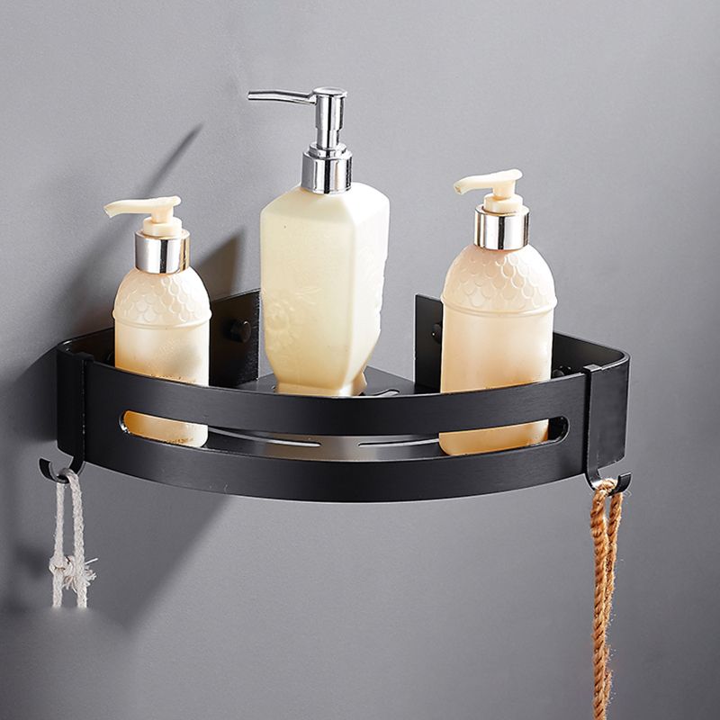 Matt Black Moderne Badezimmer Zubehör Set, Set von 3, Badezimmerregal