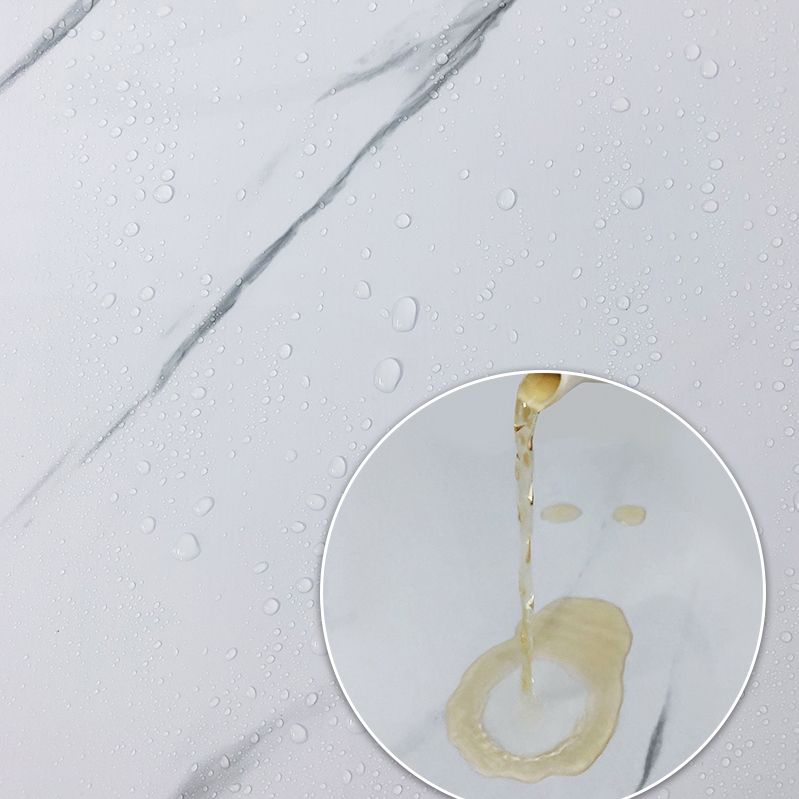 Fleckenresistente Peel & Stick Fliese Marmor-Effekt Einzelne Fliese für Küchenrückwand
