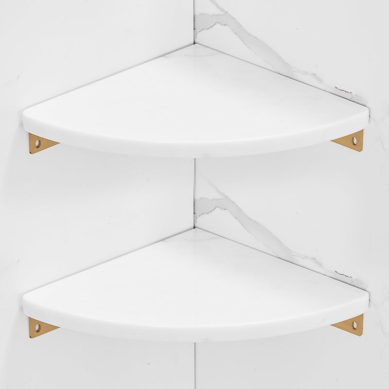 Gebürstetes Messing Badezimmer Zubehör Set Metall & Marmor Badezimmer Hardware Set mit Badewannenregal