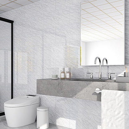 Einzeltile Peel and Stick Spritzschutz Moderner Stil Badezimmer Peel and Stick Spritzschutz