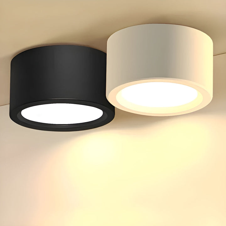 Moderne LED-Deckenleuchte – Runde Form & warmes LED-Licht | Gemütliche Beleuchtung für jeden Raum | Brehn