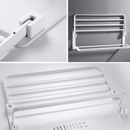 Weißes Badezimmer-Accessoires-Set, modernes Badezimmer-Accessoires-Set, Handtuchhalter