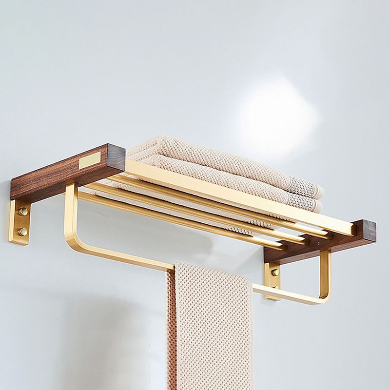 Modernes goldfarbenes Badezimmerzubehörset Badezimmerregal Papierhalter Badezimmerzubehörset