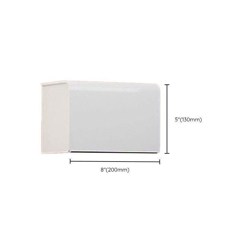Modernes Badezimmerzubehör Set Handtuchstange Weiß Badregal Badezimmerzubehör Set
