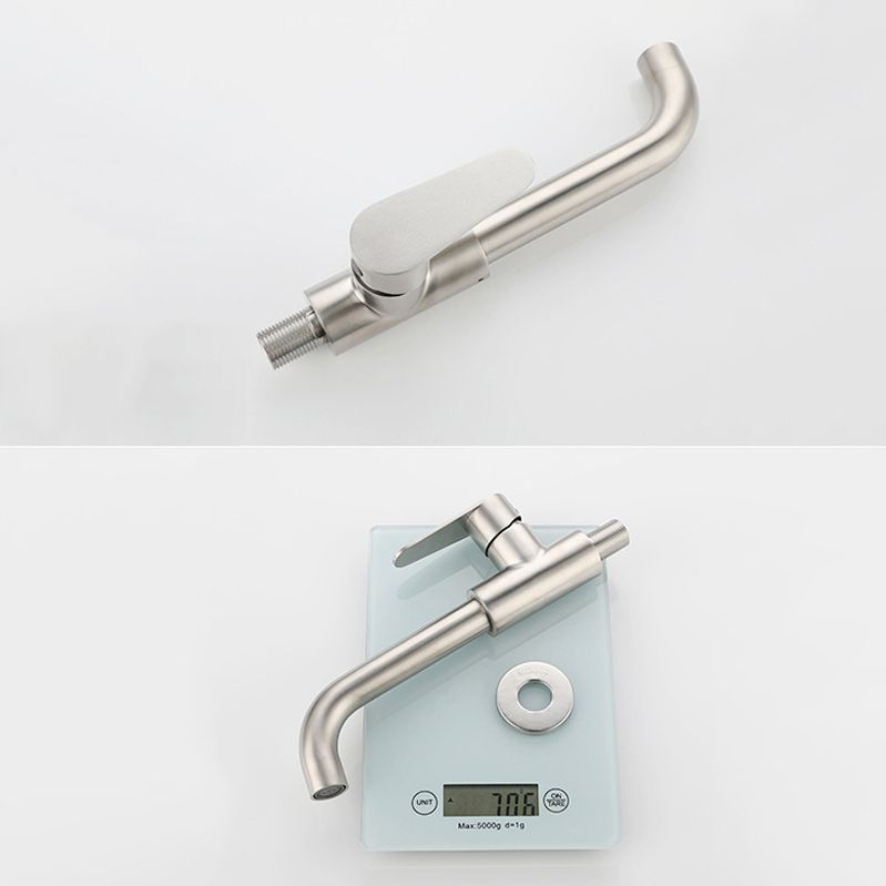 Moderner Stil Wandmontierter Einhebelmischbatterie Wasserhahn für das Badezimmer