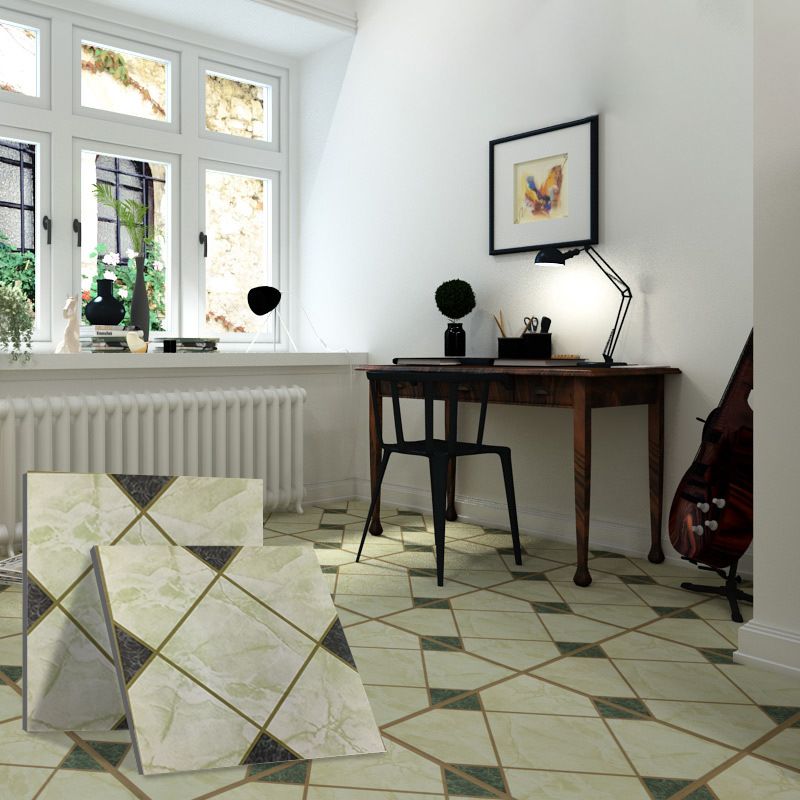 Peel and Stick PVC-Bodenmatte mit Diamantoptik