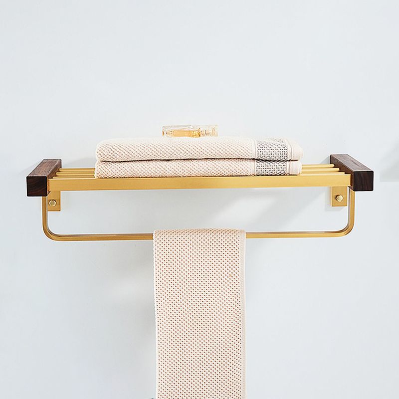 Modernes goldfarbenes Badezimmerzubehörset Badezimmerregal Papierhalter Badezimmerzubehörset