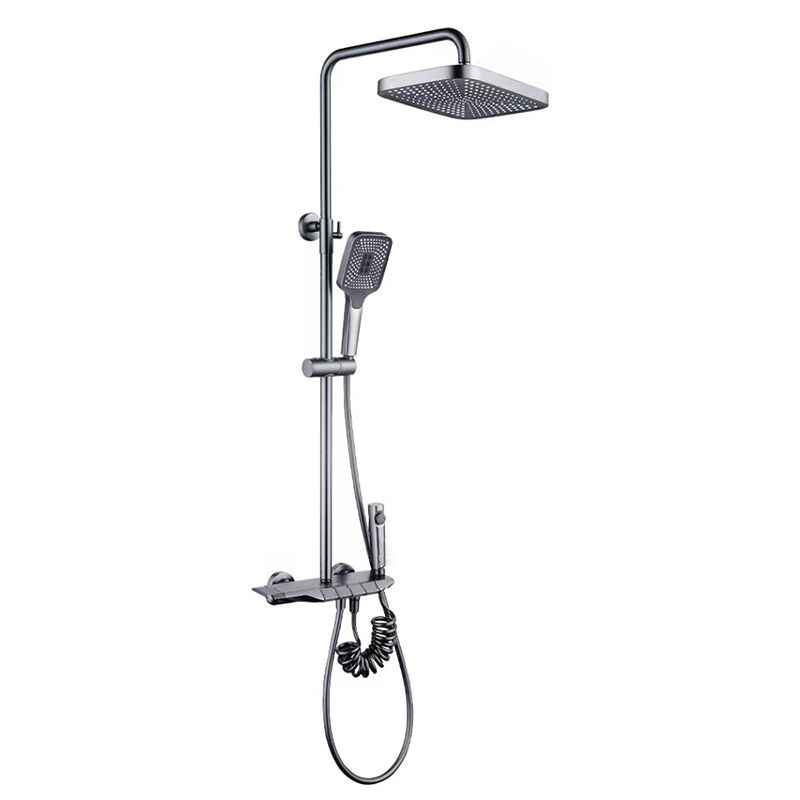 Modern verstellbarer Wasserfluss Duscharmaturen Duscharm Duschanlage an der Wand