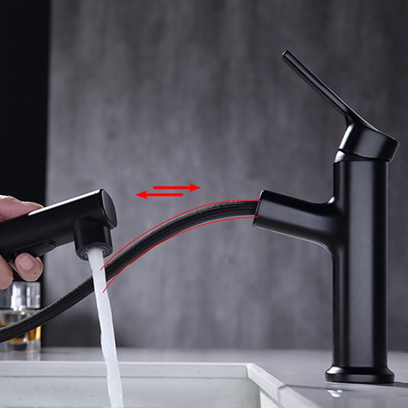 Rundes Vessel Sink Badezimmerarmatur Einfacher Stil Armatur mit Messingmaterial