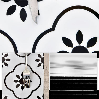 Quadratische Mosaikfliese zum Abziehen und Anbringen für Küche und Bad
