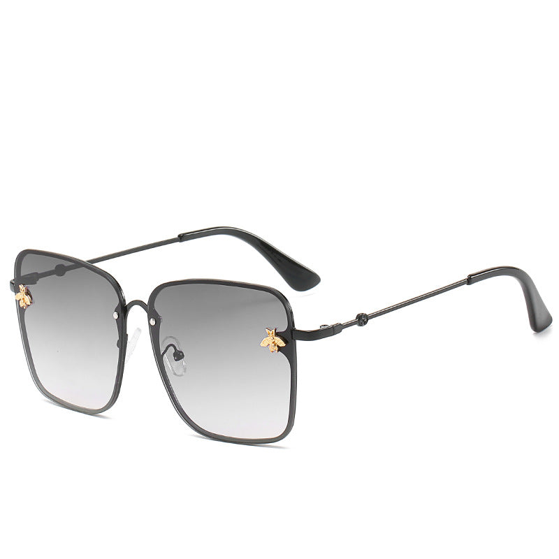 Luxus Übergroße Geometrische Rahmen Sonnenbrille Brehn