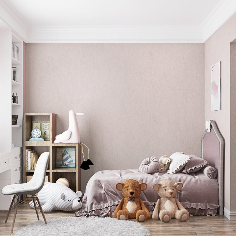 Brehn | Eenvoudig Effen Behangrol voor Slaapkamer 33' L x 20.5" B Wanddecoratie in Pastelkleur