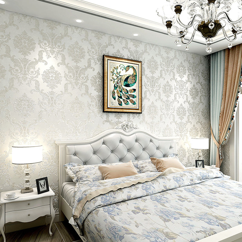 Brehn | Zacht Kleurrijk Luxe Behangrol 54,2 m² Jacquard Muurdecoratie voor de Woonkamer