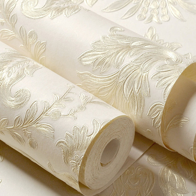 Brehn | Zacht Kleurrijk Luxe Behangrol 54,2 m² Jacquard Muurdecoratie voor de Woonkamer