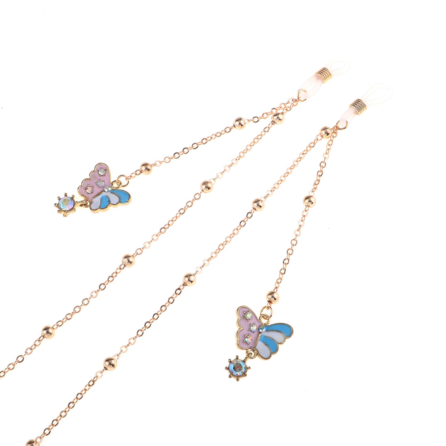 Dekorative Schmetterlings-Brillen-Kette Brehn