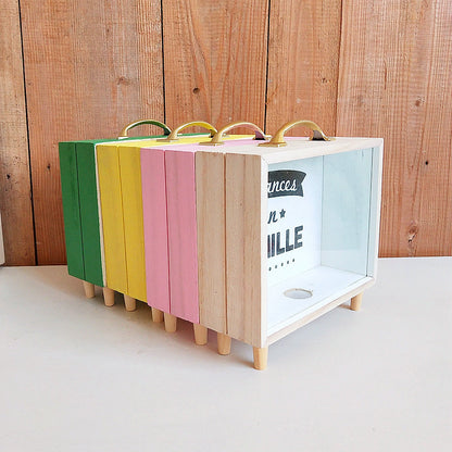 Dekorative Holz-Display-Box
