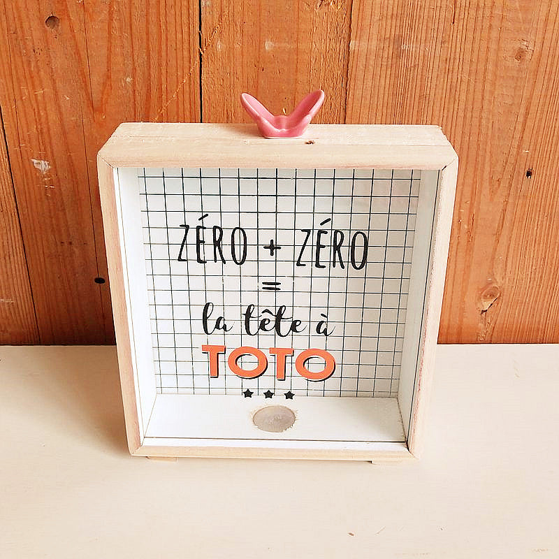Dekorative Holz-Display-Box
