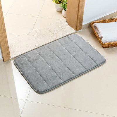 Bequeme gepolsterte Badematte Brehn