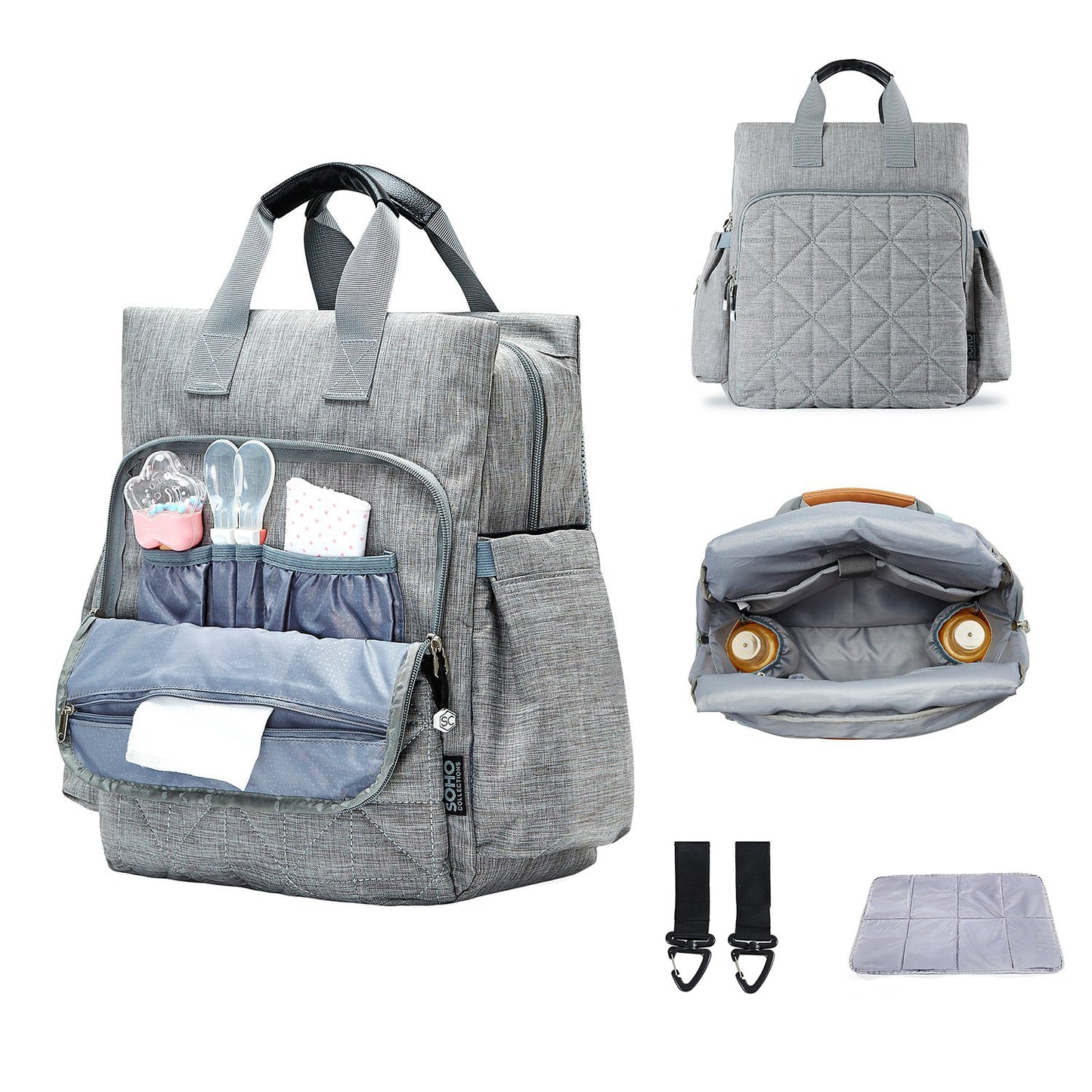 Praktischer und Eleganter City-Rucksack Brehn