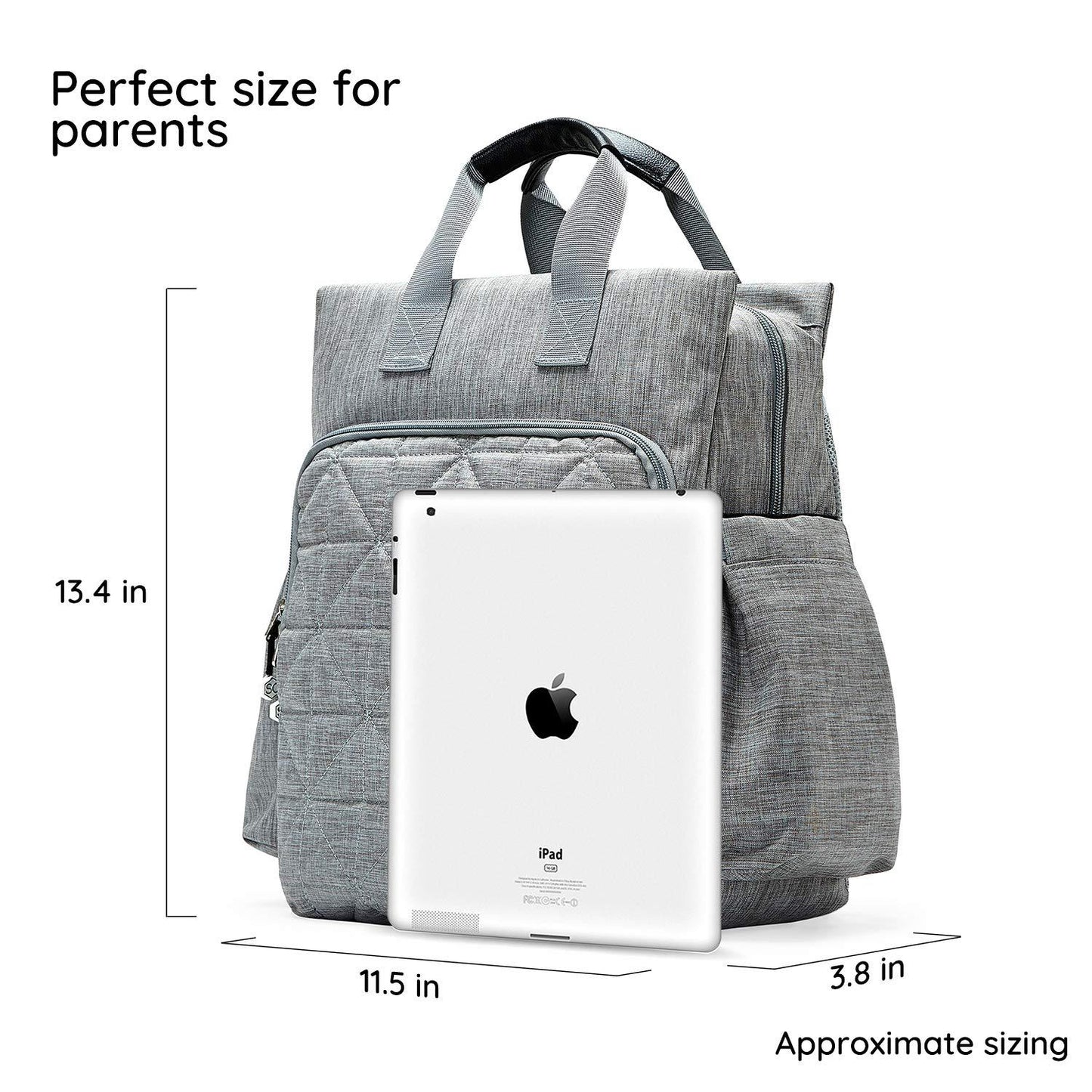 Praktischer und Eleganter City-Rucksack Brehn