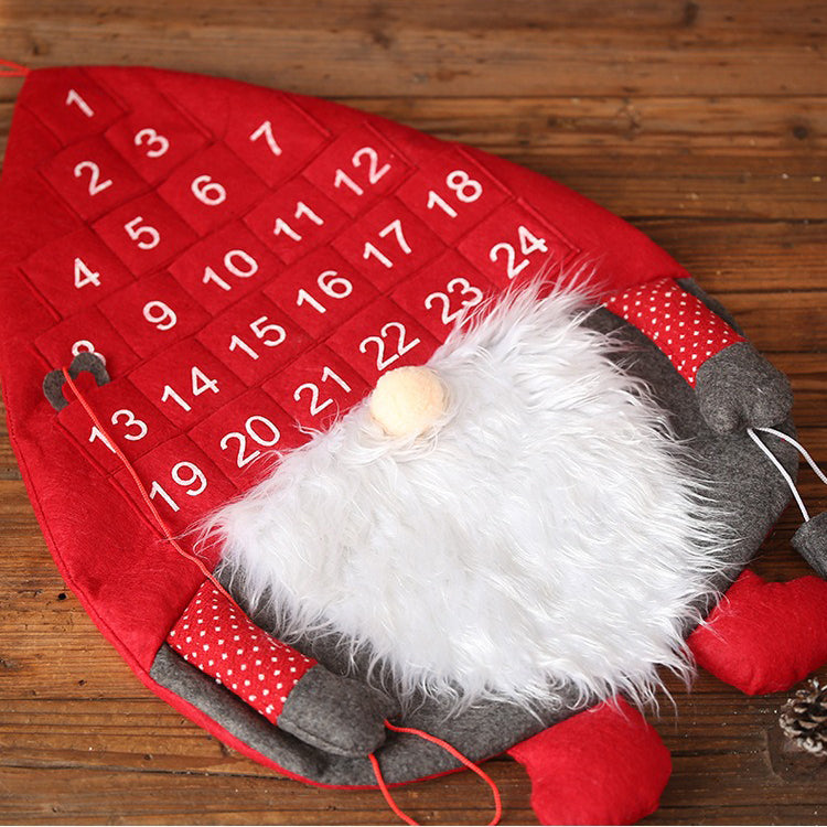 Brehn | Santa Anhänger Weihnachts Countdown Kalender - Weihnachtsgeschenk