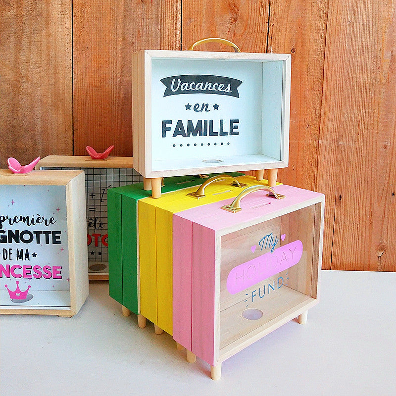 Dekorative Holz-Display-Box