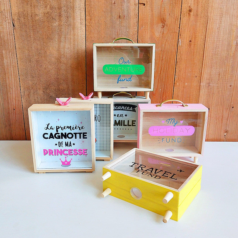 Dekorative Holz-Display-Box