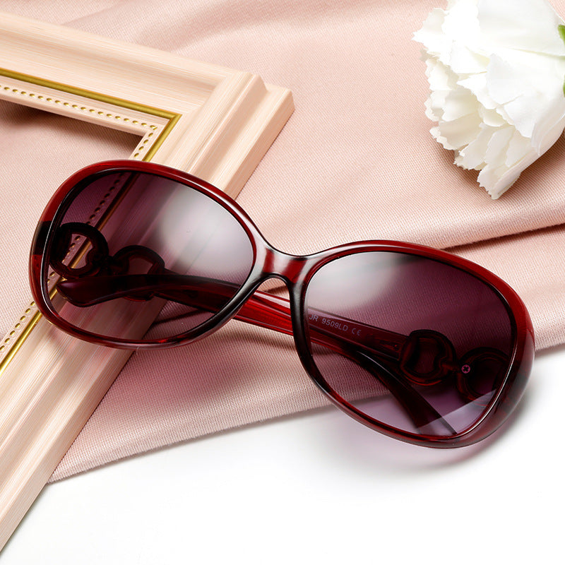 Damen luxuriöse Oversized-Sonnenbrille mit elegantem Design Brehn