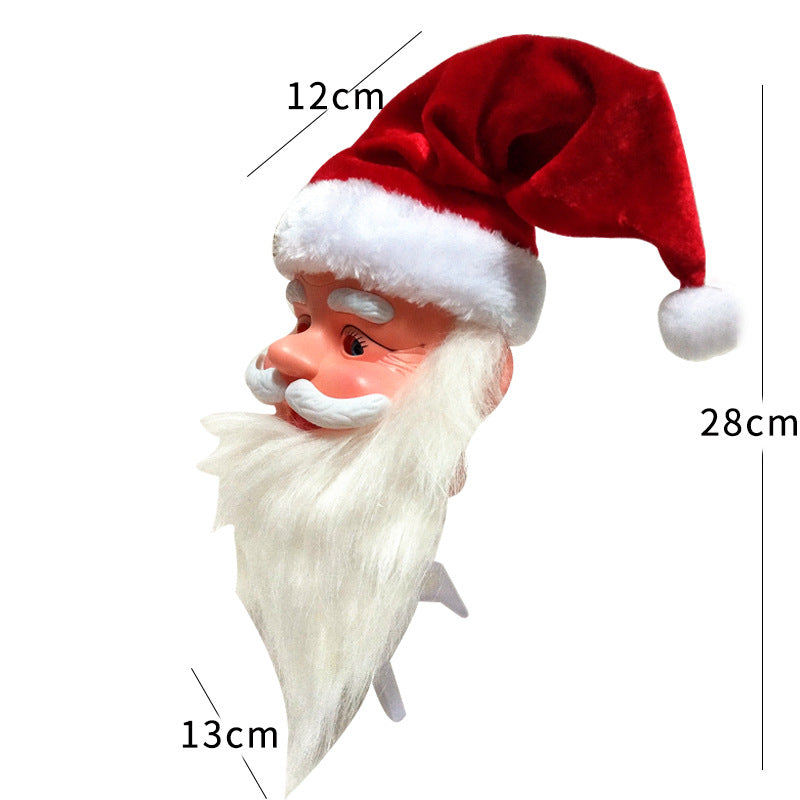 Weihnachtsmann Dekorationsmaske