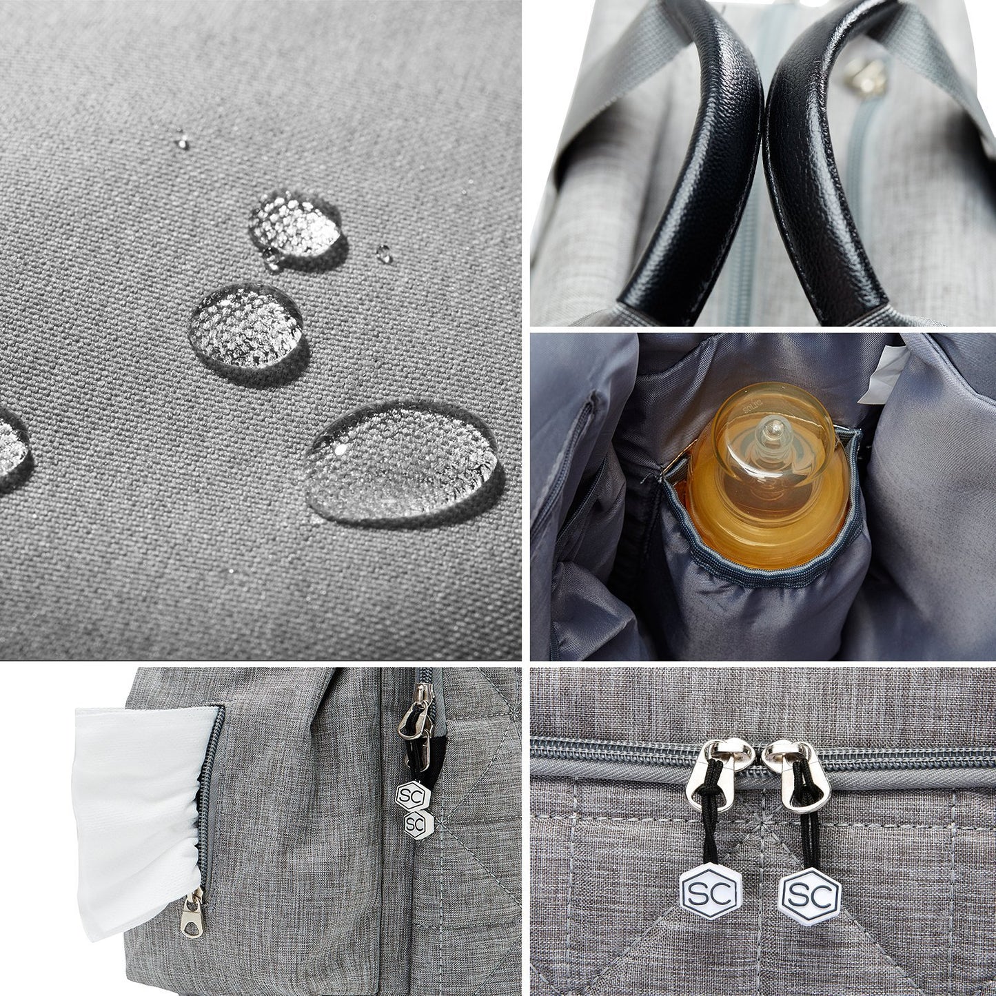Praktischer und Eleganter City-Rucksack Brehn